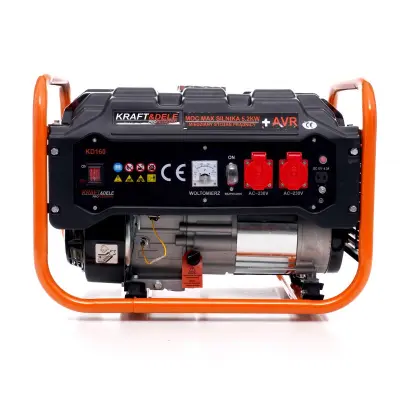 Agregat električni generator 3500W 12-230V 2 vtičnice – 7 HP bencinski