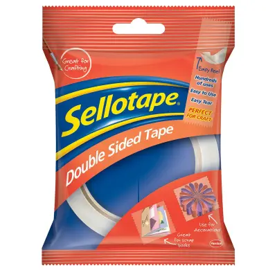Obojestranski lepilni trak 12mm x 33m Sellotape®