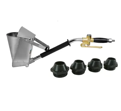 V2 brizgalna pištola za malto + šobe za nanašanje na stene