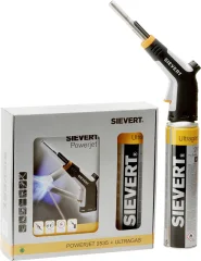 Sievert PowerJet Ultra Set varilni gorilnik 2100 °C  vklj. plinska jeklenka