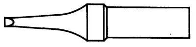 Spajkalna konica\, ravna Weller 4ETR-1 velikost konice 1.6 mm vsebuje 1 kos