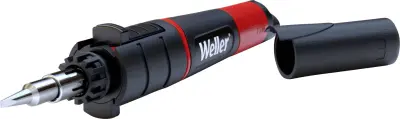 Akumulatorski spajkalnik na plin Weller WLBU75 25 W do 75 W delovanje s plinom butan (plin butan ni vključen) Weller WLBU75 plinski spajkalnik 454 °C