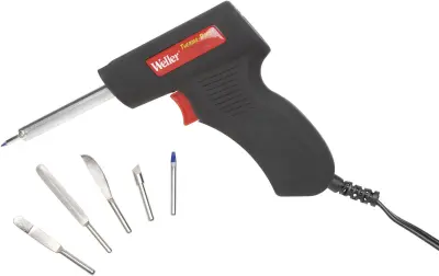 Spajkalna pištola 230 V 130 W Weller TB100EU v obliki svinčnika, v obliki dleta, konica v obliki svinčnika, plastična konica, gravirna konica +510 °C