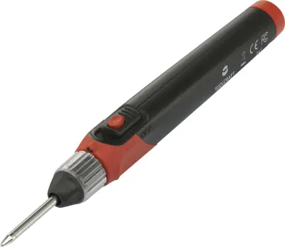 Akumulatorski spajkalnik z zamenljivo litij-ionsko baterijo\, 30 W. TOOLCRAFT LWK-123 spajkalnik    100 - 600 °C akumulatorski pogon