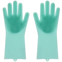 Silikonske rokavice za pomivanje posode