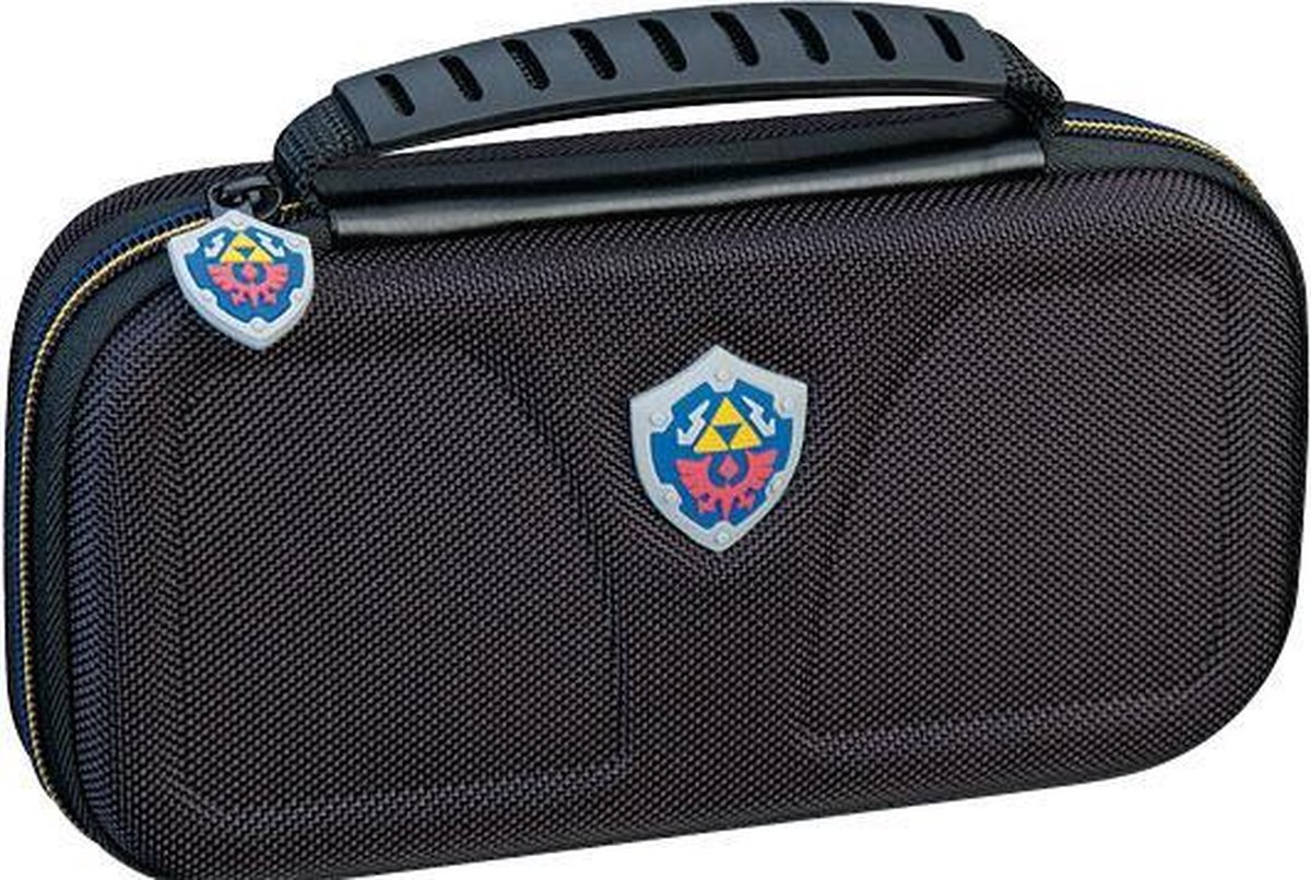 Bigben nintendo switch LITE deluxe travel CASE ZELDA hyrule shield
