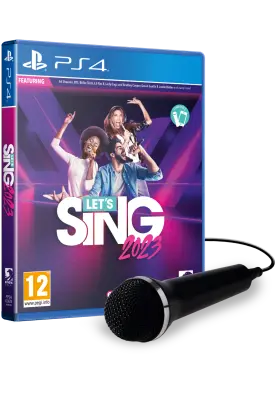 LET'S SING 2023 - SINGLE MIC BUNDLE igra za PS4