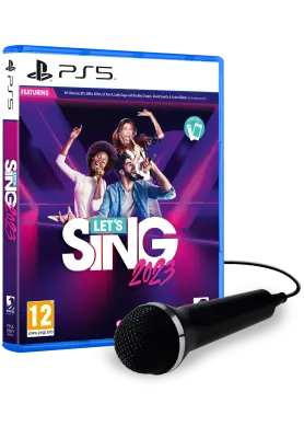 LET'S SING 2023 - SINGLE MIC BUNDLE PS5