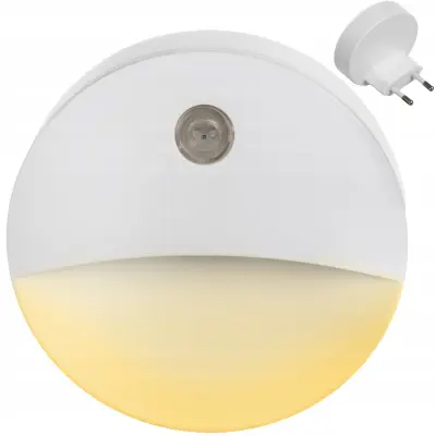 LED nočna lučka s senzorjem za vtičnico
