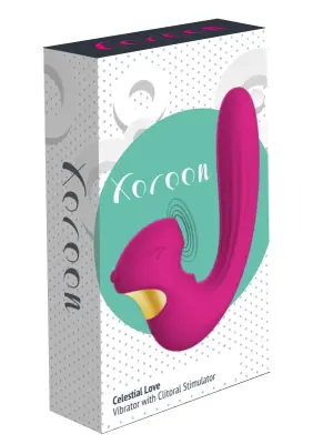 VIBRATOR Xocoon Celestial Love Stimulator Fuchsia