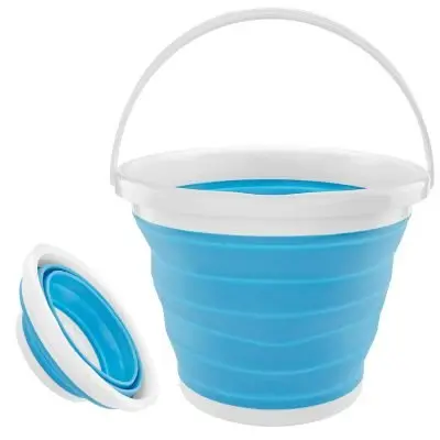 Silikonsko zložljivo vedro 3,5L