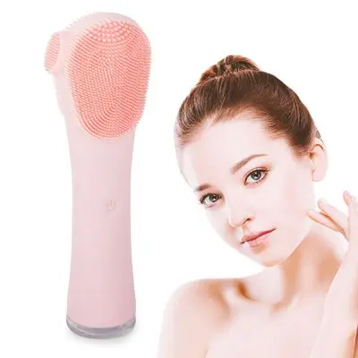 Akumulatorska USB brezžična sonična krtača za čiščenje obraza – masažer