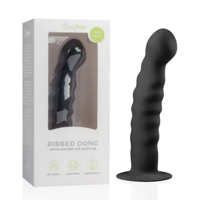 DILDO Easytoys Ribbed Black
