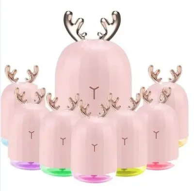 Aromaterapevtska LED RGB svetilka in vlažilec zraka difuzor 220ml USB