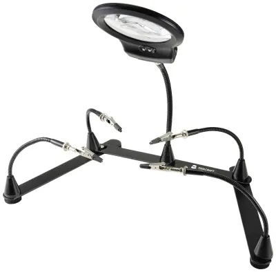 TOOLCRAFT AT-430 tretja roka 1 kos (Ø x V) 90 mm x 365 mm