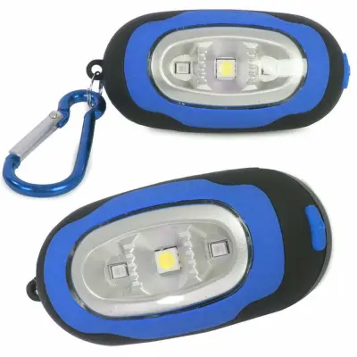 Baterijska 3 LED svetilka – obesek za ključe