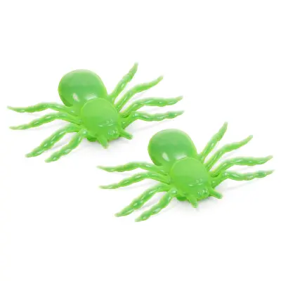 Set fosforescentnih pajkov - dekoracija za noč čarovnic - 2 kos/paket