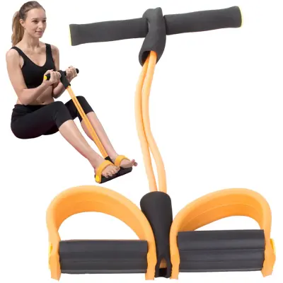 Vadbeni nožni ekspander za raztezanje trebuha in nog