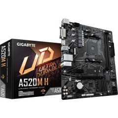 PLACA BASE GIGABYTE A520M H AM4 MATX 2XDDR4