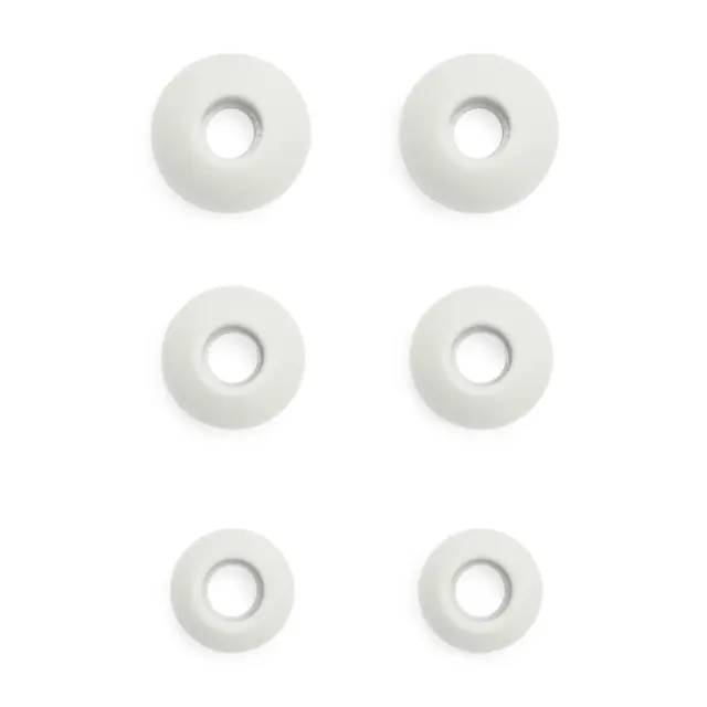 12 Cuscinetti Di Ricambio (6 Paia) Per Auricolari JBL Endurance Peak 3/Peak II/Peak/Race/Run 2 – Taglie S/M/L In Silicone
