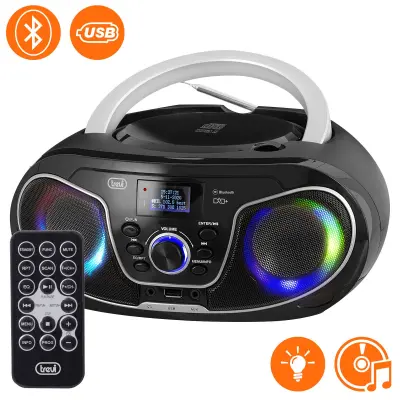 TREVI CMP 588 prenosni radio črn