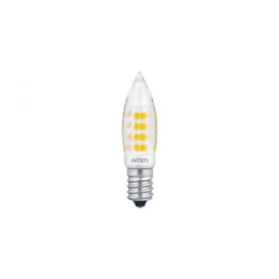 LED sijalka E14 3W 300lm 360° mini svečka nevtralno bela 4000K steklena