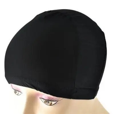 Univerzalna plavalna kapa črna