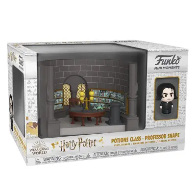 FUNKO MINI MOMENTS: HP ANNIVERSARY - PROFESSOR SNAPE W/SLUGHORN figura