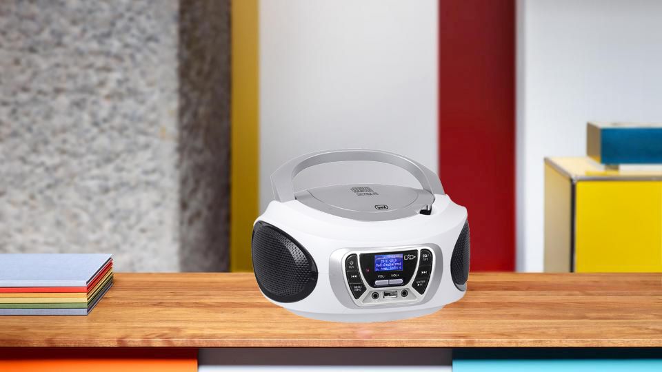 Diskuze Trevi CMP 583 DAB BL, CD-R/RW, CD-MP3, DAB /FM s RDS, dálkové