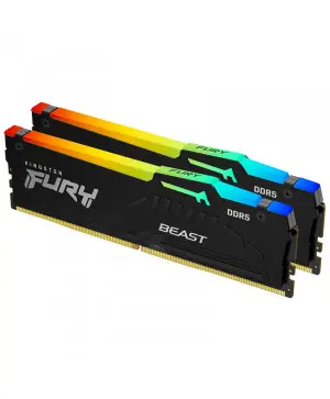 KINGSTON 32GB 6000MT/s DDR5 CL36 DIMM Kit of 2 FURY Beast RGB