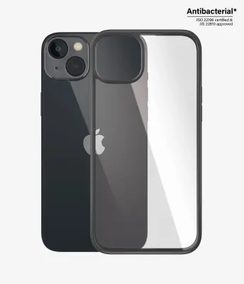 PANZERGLASS CLEARCASE IPHONE 14 PLUS BLACK ovitek
