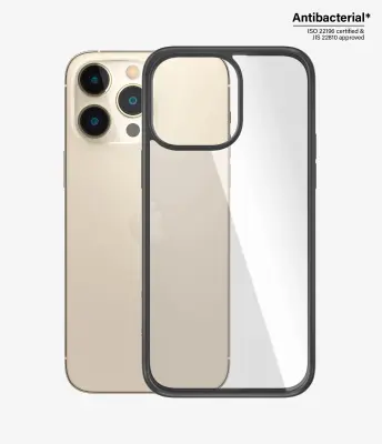 PANZERGLASS CLEARCASE IPHONE 14 PRO MAX BLACK ovitek