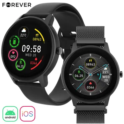 FOREVER ForeVive 2 SB-325 črna pametna ura, IP68
