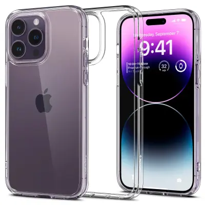 SPIGEN IPHONE 14 PRO MAX Ultra Hybrid Crystal ovitek, prozoren