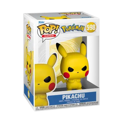 FUNKO POP GAMES: POKEMON- GRUMPY PIKACHU EMEA figura