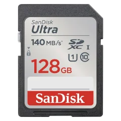 SanDisk Ultra 128GB SDXC Memory Card 140MB/s