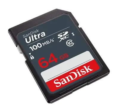 SanDisk Ultra 64GB SDXC spominska kartica 100MB/s
