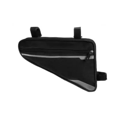 Torba za kolo trikotna 21 x 35 x 4 cm črna