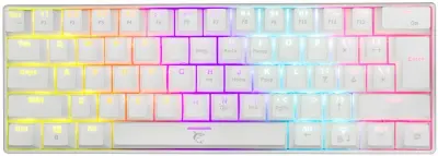 Tipkovnica WHITE SHARK USB GK-2022 SHINOBI-W bela modra stikala SLO