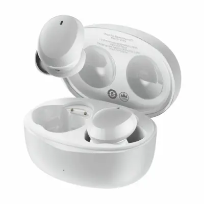 Slušalke ušesne brezžične z mikrofonom Bluetooth Baseus Bowie E2 bele