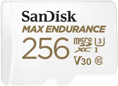 SanDisk MAX ENDURANCE microSDXC 256GB + SD Adapter