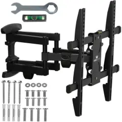 Univerzalni močan gibljiv TV nosilec 32-70″ do 40kg 180 stopinjski