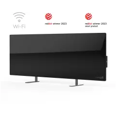 AENO Premium Eco Smart črn grelnik zraka, 700 W