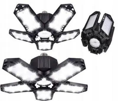 80W LED žarnica E27 12000lm 6000K za delavnice in skladišča