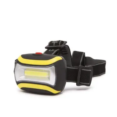Naglavna / čelna COB LED baterijska svetilka 3xAAA