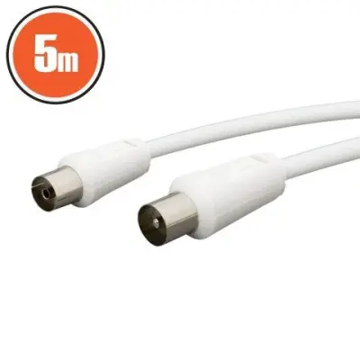 Antenski kabel 5m beli