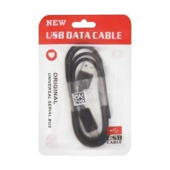 USB-C 3.0 kabel črn 1m