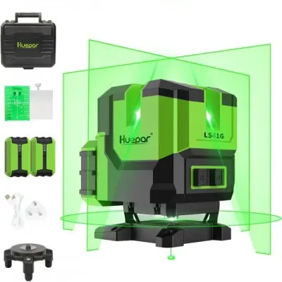 Točkovni LS41G linijski zeleni laserski nivelir za polaganje 5200mAh