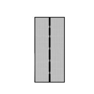 Magnetna mreža proti komarjem za vrata 100 x 210 cm črna