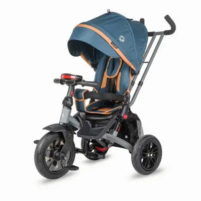 Trikolesnik Coccolle Pianti Živo modra smart